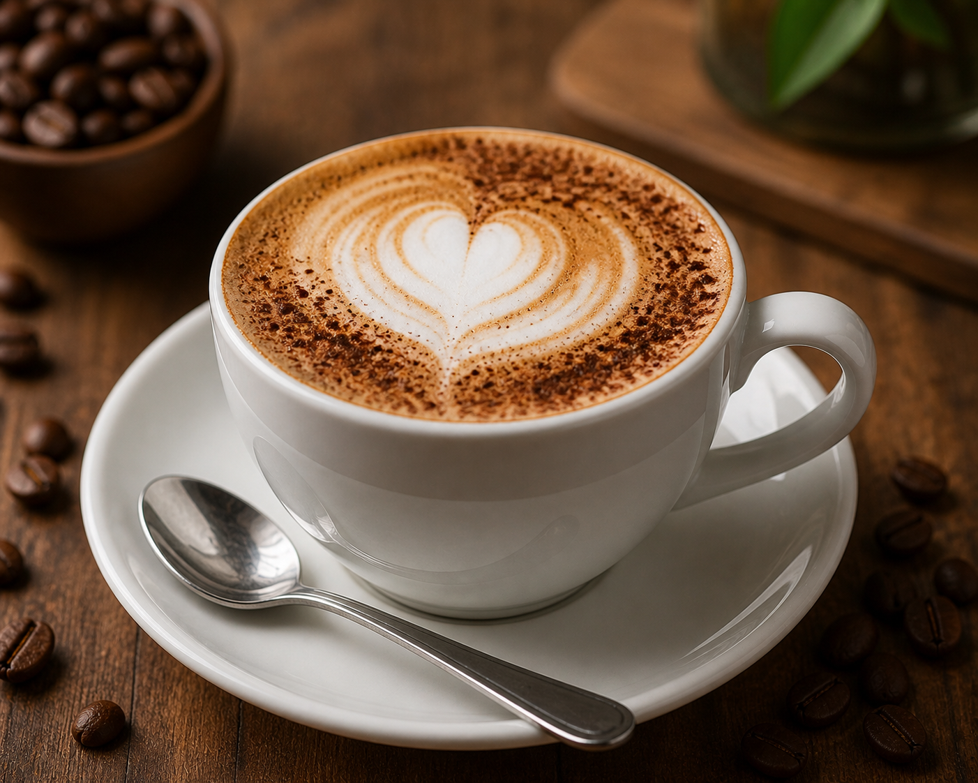 Cappuccino coffee